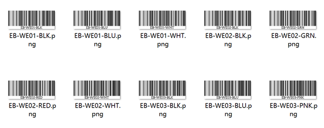 bulk barcode generatio 대량 바코드 generatio