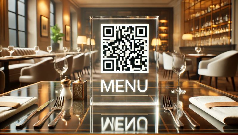 식당의 QR코드 표시.jpg