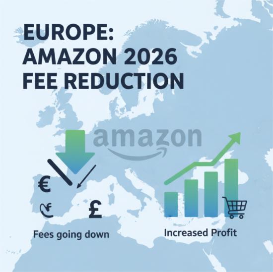 Europe amazon fee reductio 유럽 아마존 수수료 감소