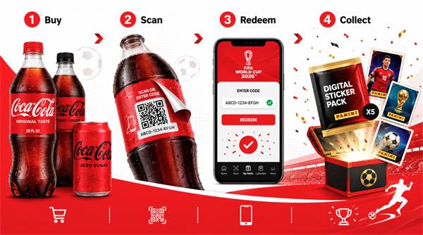 scan and redeem Coca Cola FIFA 2026 Code 코카콜라 FIFA 2026 코드 스캔 및 구매