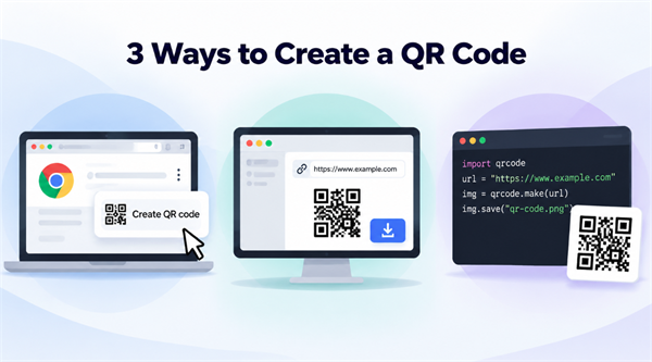 3 Ways to Create a OR Code OR 코드를 만드는 3가지 방법